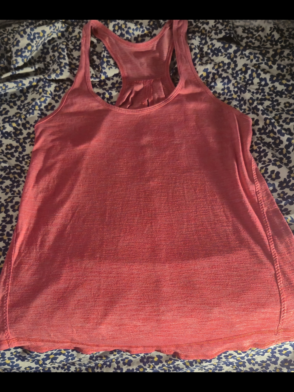 Lululemon Salute the Sun Singlet II, In Heathered Boom Juice